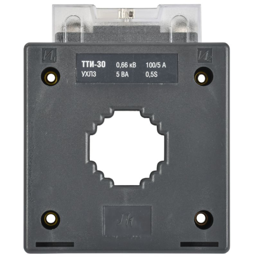Трансформатор тока ТТИ-30 100/5А кл. точн. 0.5S 5В.А МПИ08 IEK ITT20-3-05-0100-08