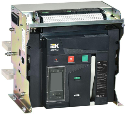 Выключатель автоматический воздушный 3п E 2000А 100кА TT стац. с комплектом аксессуаров ARMAT IEK AR-ACB-3FE-100-2000A-TTCF