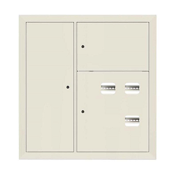 Щит этажный 3кв. слаботочка слева RAL9002 (1000х950х150) PROxima EKF mb29-v-3z-ral9002