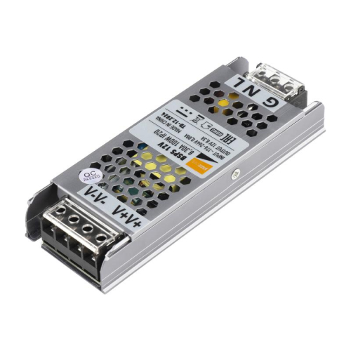 Блок питания для светодиод. ленты BSPS 100Вт 8.3А 12В IP20 метал. JazzWay 5024342