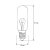 Лампа накаливания MIC 40/T25/CL/E14 для вытяжек Camelion 12984 Лампа накаливания MIC 40/T25/CL/E14 для вытяжек Camelion 12984