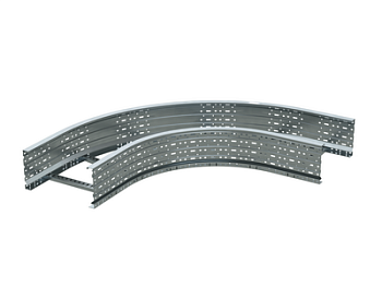 Угол лестн. 90град. 100х500 цинк-ламель DKC ULD615ZL