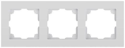 Рамка 3-м СП Accent 6-503-01 бел. Intro Б0063737