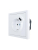 Розетка 1-мест. с/з+USB разъем ZIMA IP20 бел. LEZARD 704-0288-181