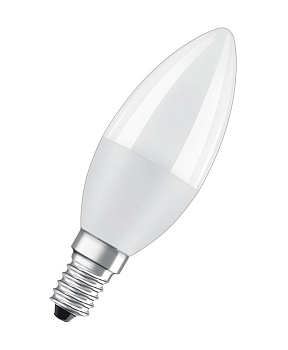 Лампа светодиодная LED Value LVCLB60 7SW/865 7Вт свеча матовая E14 230В 10х1 RU OSRAM 4058075579033