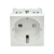 Розетка PRIMER с заземл. защ. шторки винт. зажим РКС-20-30-П-К бел. IEK PR-KK40D-RSZH-2-2-K01 Розетка PRIMER с заземл. защ. шторки винт. зажим РКС-20-30-П-К бел. IEK PR-KK40D-RSZH-2-2-K01