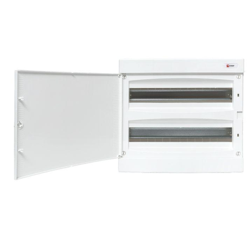 Щит распределительный навесной Unix 2х18мод. IP41 бел. дверь PROxima EKF ux-2x18-nw