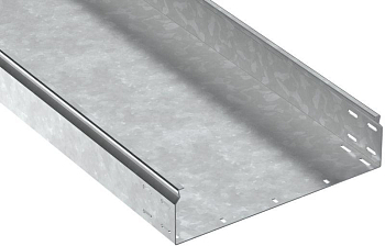 Лоток листовой неперфорир. 100х400 L2500 сталь 2.0мм HDZ ESCA 7 IEK CLN10-100-400-200-D25-HDZ