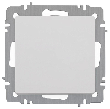 Выключатель 1-кл. СП Accent 6-101-01 10А IP20 250В AL/CU бел. Intro Б0063469