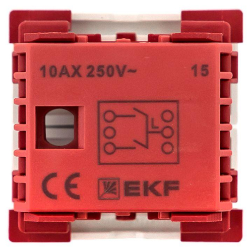 Выключатель 2-кл. 10А без индикатора EKF E2MV10-023-10
