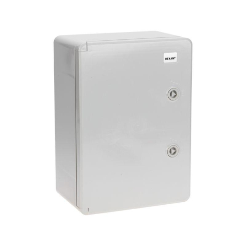 Корпус ЩМПп 350х250х150 УХЛ1 IP65 с монтажн. панелью ABS пластик. Rexant 11-0401