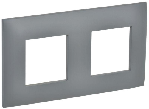 Рамка 2-м SKANDY SK-F02Gr сер. IEK SK-M22-K03