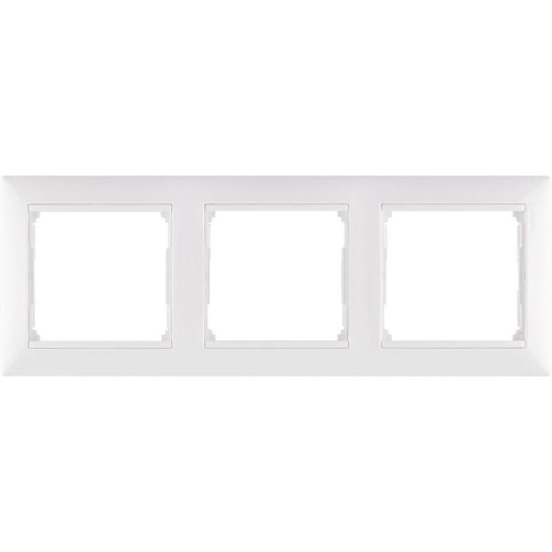 Рамка 3-м Valena горизонт. бел. IEK 774453