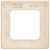 Рамка 1-м СП FLITE РУ-1-К-ФлСл сливочный IEK FI-M12-32-20-K86