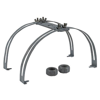 Держатель молниеприемника 1-2м на круглый конек двойн. PROxima EKF lp-04002