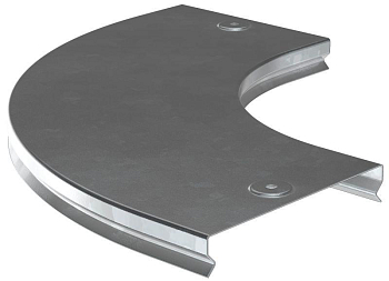 Крышка угла плавного 90град. тип Г01 ESCA 500мм HDZ IEK CPG01D-0-90-500-08-HDZ