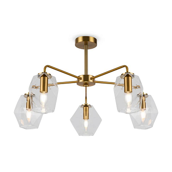 Люстра Dimension 60Вт E14х5 IP20 Freya FR5177PL-05BS