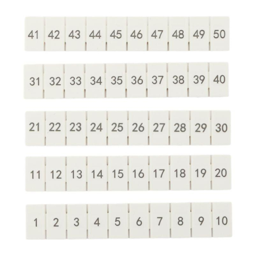 Маркировка для клемм 4 UT 1-50 EKF scr-ut-mrk-4-1-50