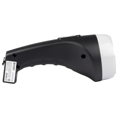 Фонарь аккумуляторный ручной AccuF2-L07-bk 7LED 2 режима: 100проц./25проц. аккум. 0.4А.ч выдвижная вилка индикатор зарядки черн. ФАZА 5000810