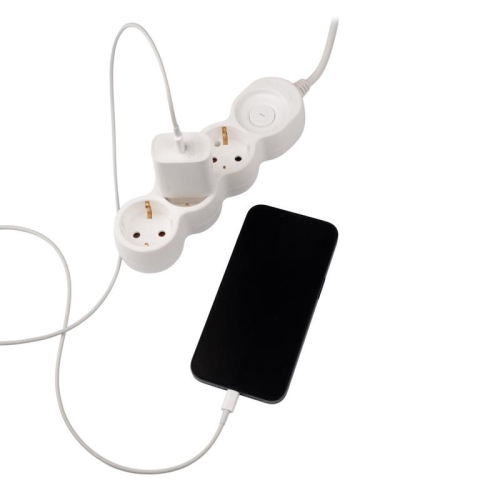 Удлинитель EX-03GS-500 (3х5) заземл. выкл. JazzWay 5065185