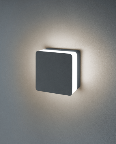 Светильник светодиодный 80 560 NOF-D-W-003-01 7Вт 3000К IP54 240лм для наружной подсветки квадрат черн. Navigator 80560