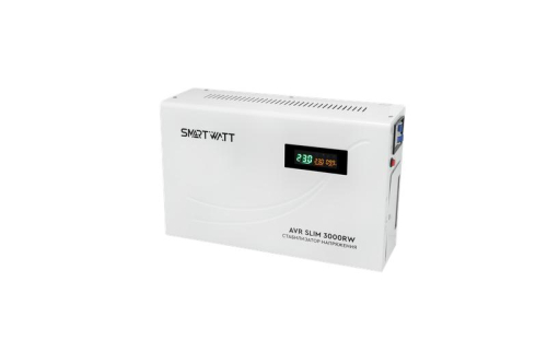 Стабилизатор напряжения настенный SMARTWATT AVR SLIM 3000RW 4512020310007