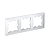 Рамка 3-м AtlasDesign Air бел./дым. бел. SE ATN220103