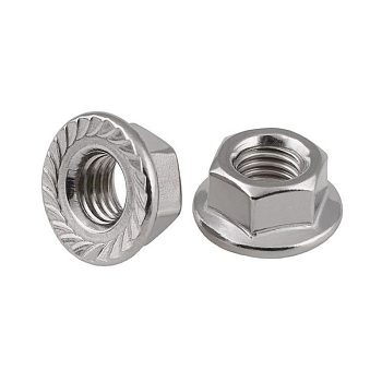 Гайка шестигранная с фланцем М10 DIN 6923 оцинк. (уп.18шт) Zitar 141610