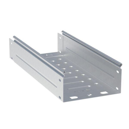 Лоток листовой неперфорир. 100х80 L3000 сталь 1.5мм HDZ EKF L8010000-1.5-HDZ