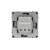Розетка силовая KANT 2P+E защ. шторки черн. уголь DKC 7012003 Розетка силовая KANT 2P+E защ. шторки черн. уголь DKC 7012003