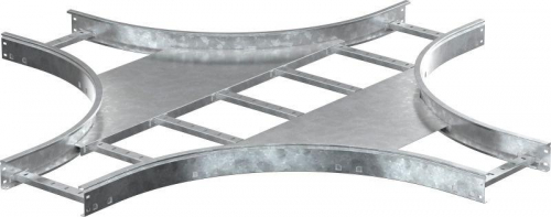 Ответвитель для лотка Х-образ. 55х500 R600 HDZ LESTA IEK CKR05-4-055-500-HDZ