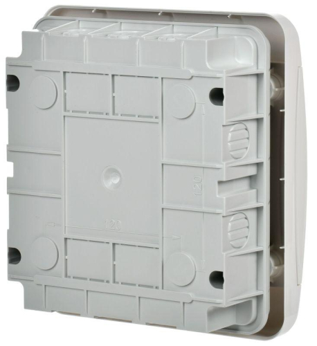 Корпус ЩРВ-П-8 TEKFOR IP41 бел. дверь пластик. IEK TF5-KP13-V-08-41-K01-K01