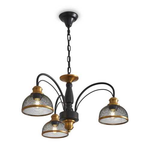 Светильник Caz 3х60Вт E27 IP20 подвесной Freya FR5527PL-03BBZ