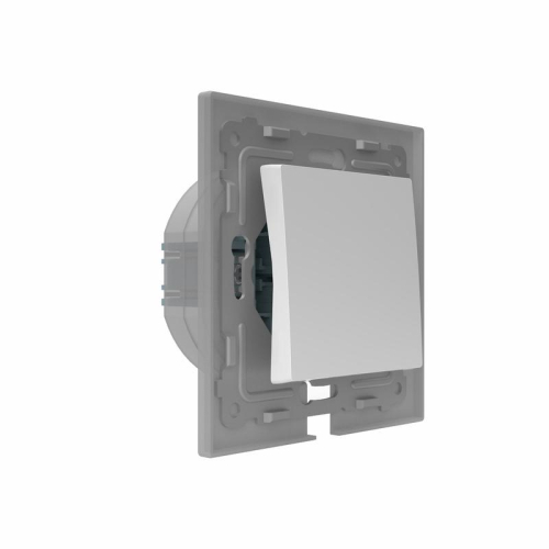 Переключатель 1-кл. СП Pixel IP44 механизм бел. TOKOV ELECTRIC TKE-PX-P1-C01-IP44