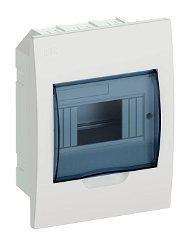 Бокс ЩРВ-П-6 мод. встраив. пластик IP41 IEK MKP12-V-06-40-20-U