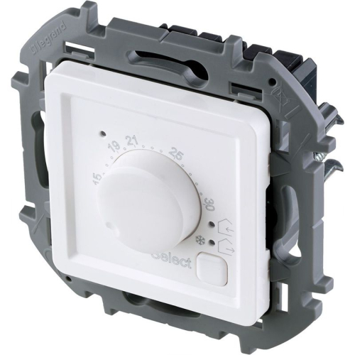 Термостат Inspiria с внешн. датчиком для тепл. полов бел. IEK 673810