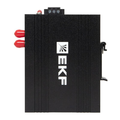 Медиаконвертер 10/100/1000Base-TX в 1000Base-X разъем ST двойн. одномодовое оптоволокно 1310нм TSX EKF TSX-MC-1GX1GT-ST