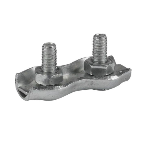 Зажим для троса двойн. Duplex (4мм) EKF zdtd-4