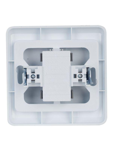 Выключатель 1-кл. СП Вега 10А IP20 ВС10-1-1-ВБ с индикацией бел. GENERICA EVV11-K01-10-DM