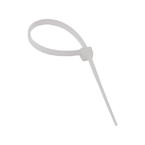 Хомут кабельный (стяжка) PCT 2.5х100-100WH 2.5х100 PA6.6 бел. (уп.100шт) JazzWay 5053526