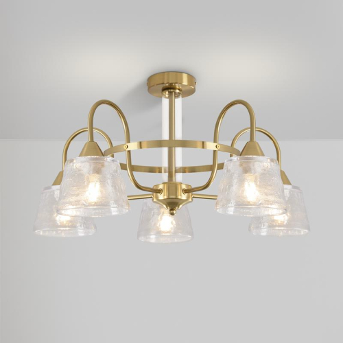 Светильник Caramel 5х60Вт E27 IP20 подвесной Freya FR5522PL-05BS1