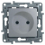 Розетка 1-м СП Etika 16А IP31 250В 2P без заземл. защ. шторки немецк. стандарт винтов. клеммы механизм алюм. IEK 672434 Розетка 1-м СП Etika 16А IP31 250В 2P без заземл. защ. шторки немецк. стандарт винтов. клеммы механизм алюм. IEK 672434