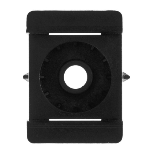 Площадка под стяжку для прямого монтажа 22х16мм черн. (уп.100шт) Rexant 07-2111