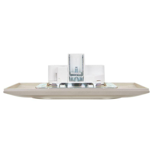 Розетка 2-м SKANDY 10А без заземл. защ. шторки в сборе SK-R09Sh шампань IEK SK-R23-10-K37-F