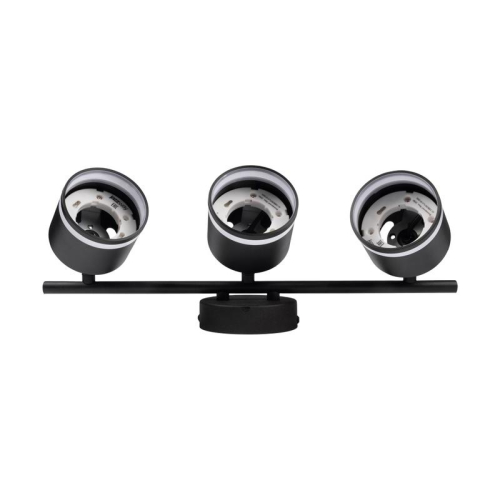 Светильник PCL-0703 max 20Вт (каждая лампа) 3xGX53 IP20 230В BL настен./потолочн. декор. под лампу JazzWay 5066847