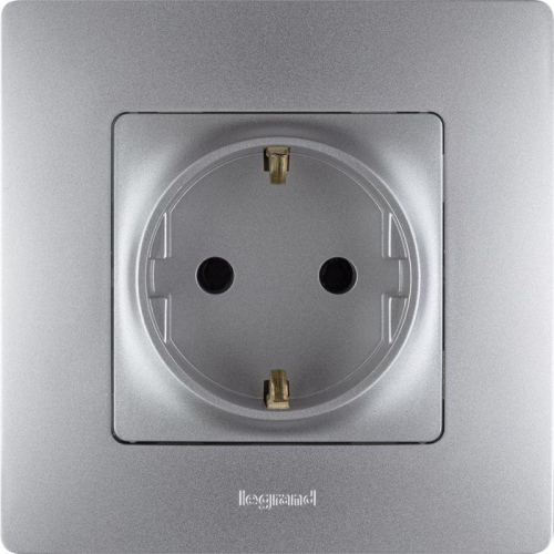 Рамка 1-м Etika алюм. IEK 672551