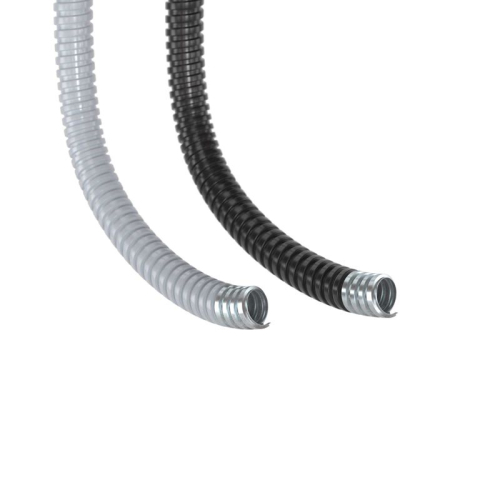 Металлорукав в герметичной ПВХ изоляции DN 50мм Dвн. 50.5мм Dнар. 57.0 черн. (уп.25м) DKC 6071R-050N