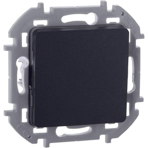 Выключатель 1-кл. Inspiria 10А IP20 250В 10AX механизм антрацит IEK 673603