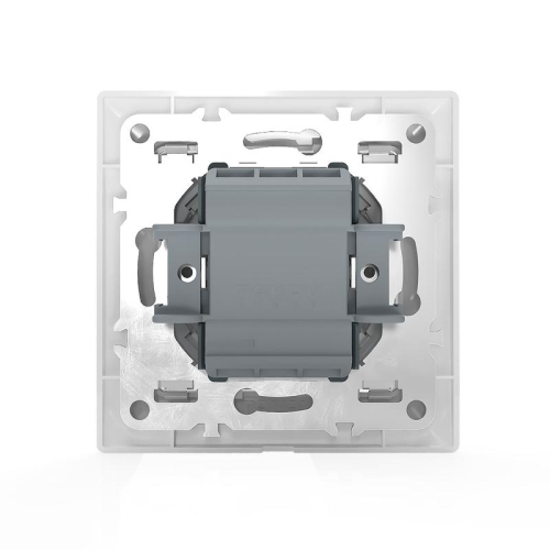 Выключатель 1-кл. СП AVA 10А IP20 с индикатором в сборе бел. TOKOV ELECTRIC TKL-AV-V1IF-C01
