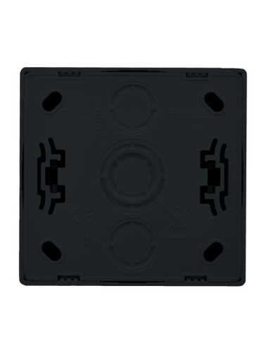 Розетка 1-мест. TV оконечная черн. бархат LEZARD 752-4200-130